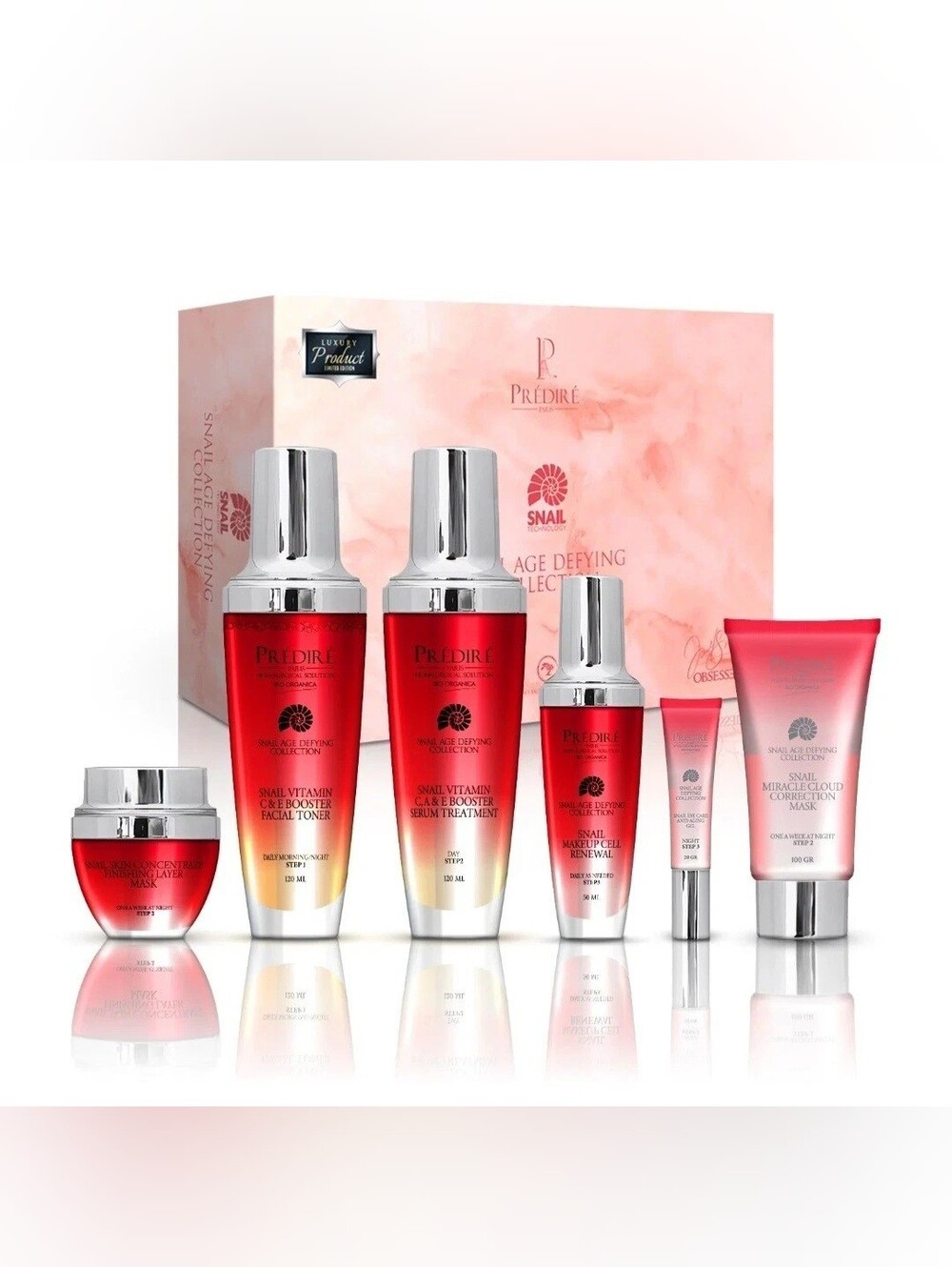 Prédire Skimcare Snail Mucin Firming Renewal Collection